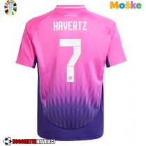 Moške Nogometnih dresov Nemčija Kai Havertz #7 Gostujoči EP 2024 Kratki rokavi